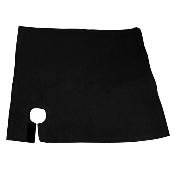 Πετσέτα Σαμπάνιας Μαύρη 44x44cm 1τμχ