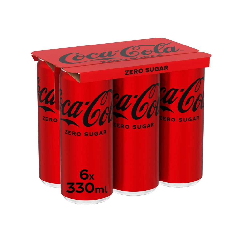 Αναψυκτικό Zero COCA COLA 330ml (6x330ml)