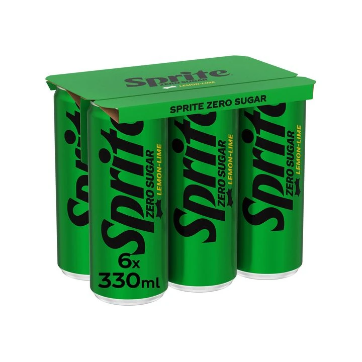Αναψυκτικό Ζero Κουτί SPRITE 330ml (6x330ml)