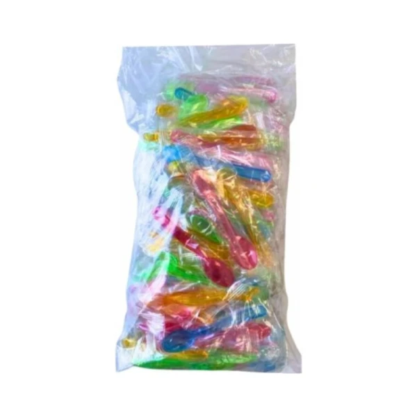 Κουταλάκι Ασυσκεύαστο Μικρό Πολύχρωμο 9,5cm 1kg