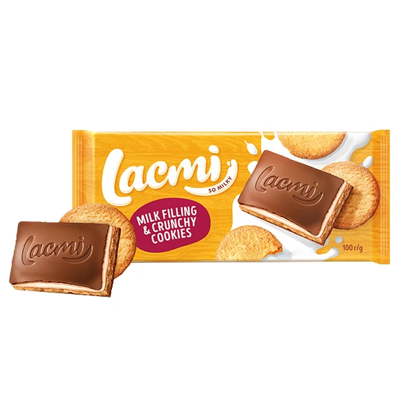 Σοκολάτα Lacmi με Τραγανά Cookies ROSHEN 100gr