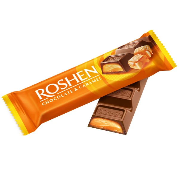 Μπάρα με Σοκολάτα Γάλακτος & Καραμέλα ROSHEN 30gr
