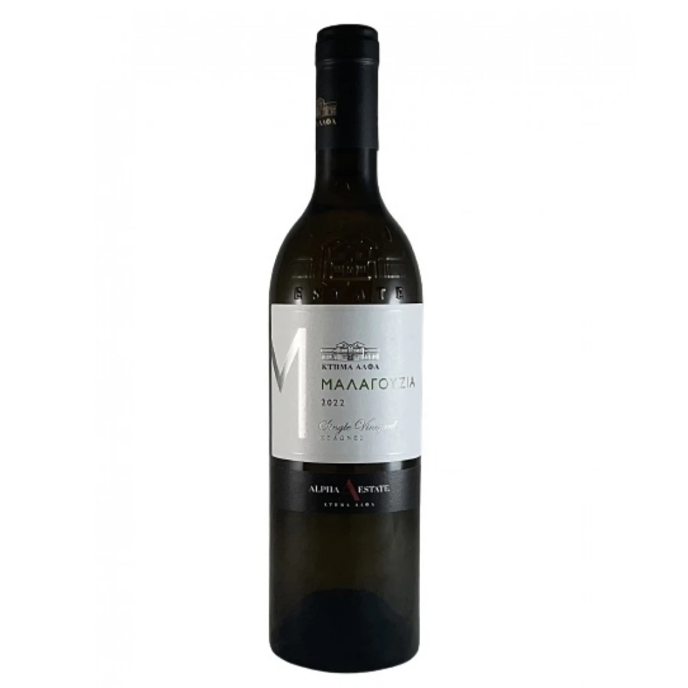Λευκός Ξηρός Οίνος Μαλαγουζιά Single Vineyard ''Χελώνες'' ΚΤΗΜΑ ΑΛΦΑ 750ml