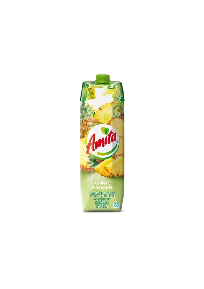 Χυμός Ανανά AMITA 1lt