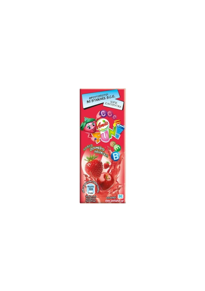 Χυμός Fun Κόκκινη AMITA 250ml