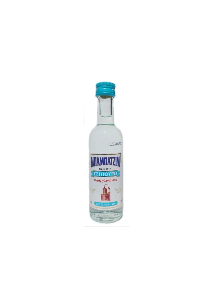 Τσίπουρο Χωρίς Γλυκάνισο ΜΠΑΜΠΑΤΖΙΜ 50ml
