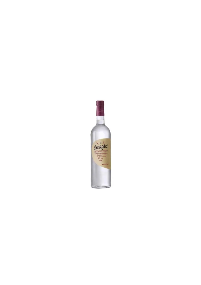 Τσίπουρο Xωρίς Γλυκάνισο 40% ΔΕΚΑΡΑΚΙ 700ml