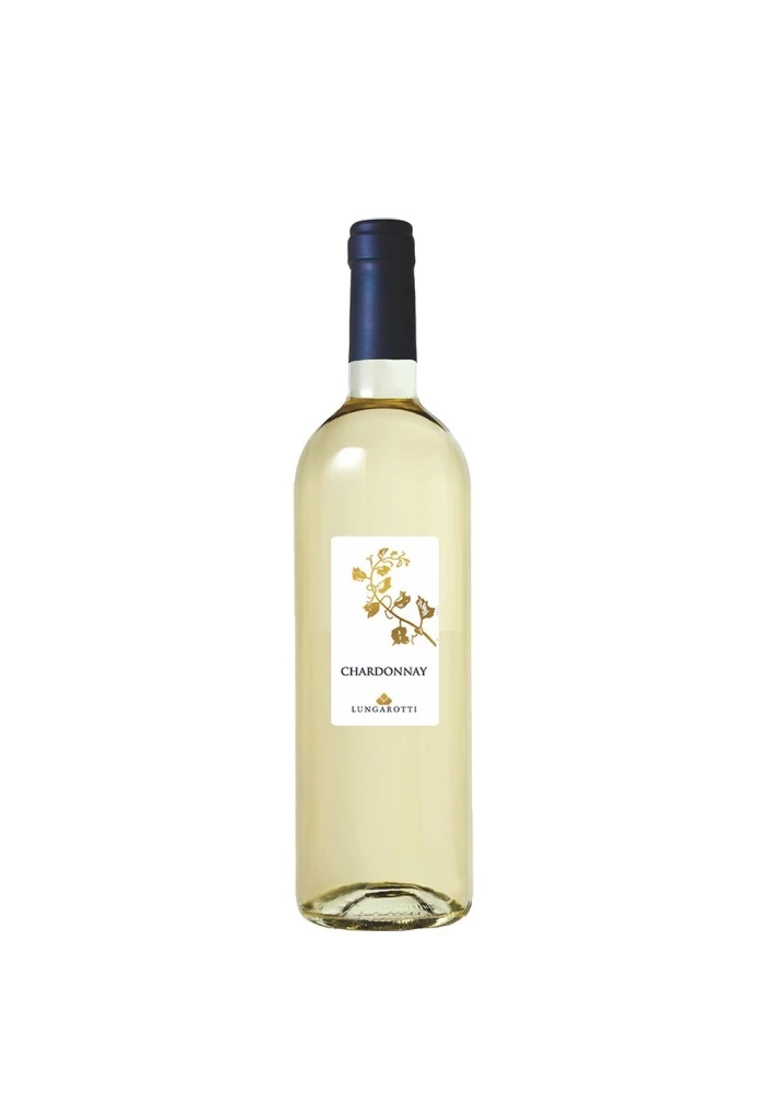 Λευκός Ξηρός Οίνος Chardonnay LUNGAROTTI 750ml