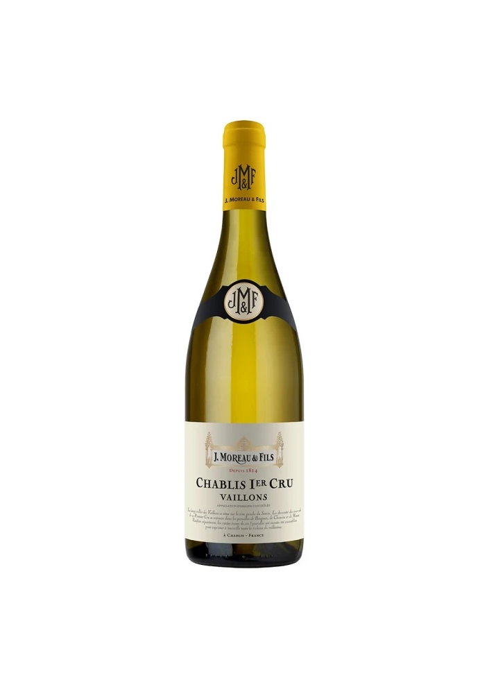 Λευκός Ξηρός Οίνος Chablis 1er Cru Vaillon J. MOREAU ET FILS 750ml
