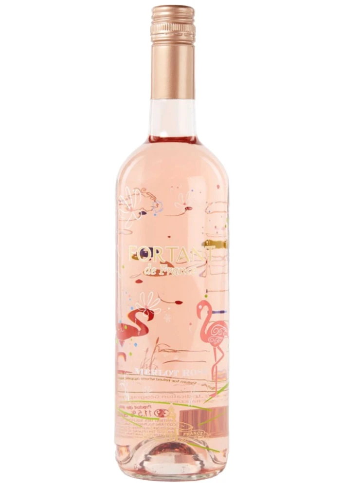 Ροζέ Ξηρός Οίνος Fortant Merlot Rose FAMILLE DES GRANDS VINS-BOISSET 750ml