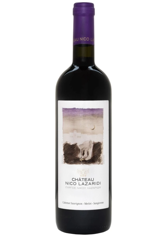Ερυθρός Ξηρός Οίνος Chateau ΝΙΚΟΣ ΛΑΖΑΡΙΔΗΣ 750ml