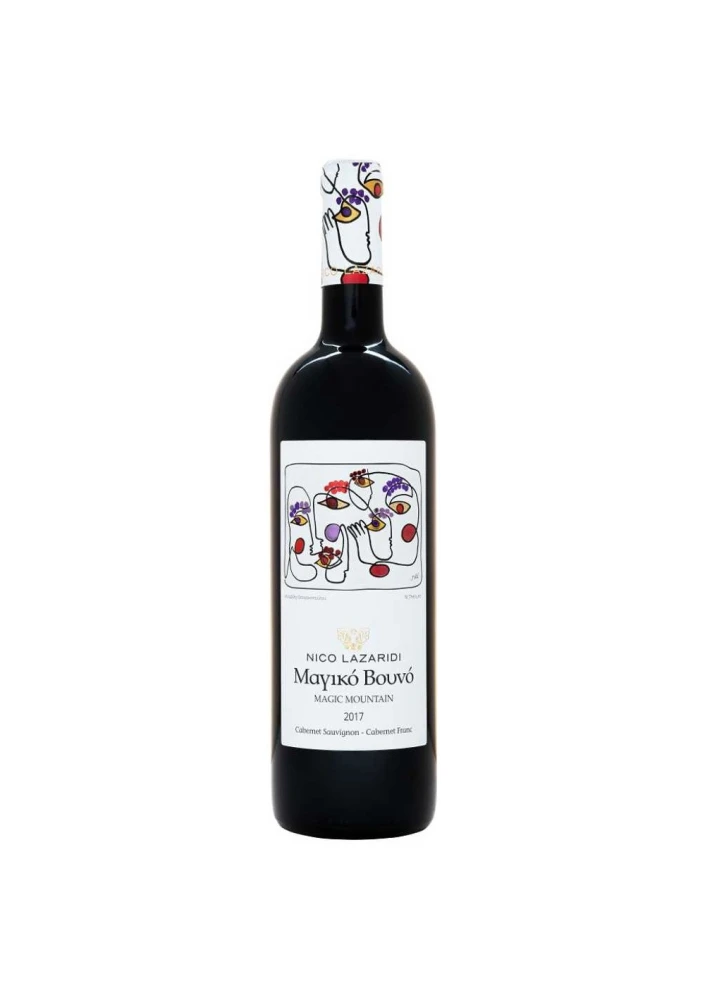 Ερυθρός Ξηρός Οίνος Μαγικό Βουνό ΝΙΚΟΣ ΛΑΖΑΡΙΔΗΣ 750ml