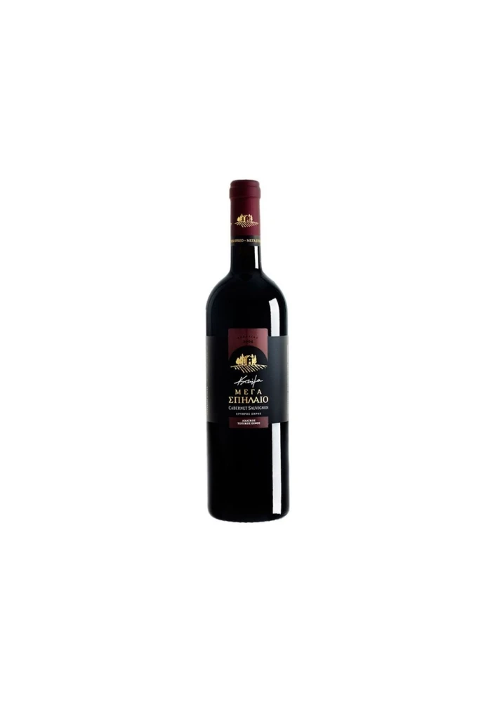 Ερυθρός Ξηρός Οίνος Cabernet Sauvignon ΚΤΗΜΑ ΜΕΓΑ ΣΠΗΛΑΙΟ 750ml