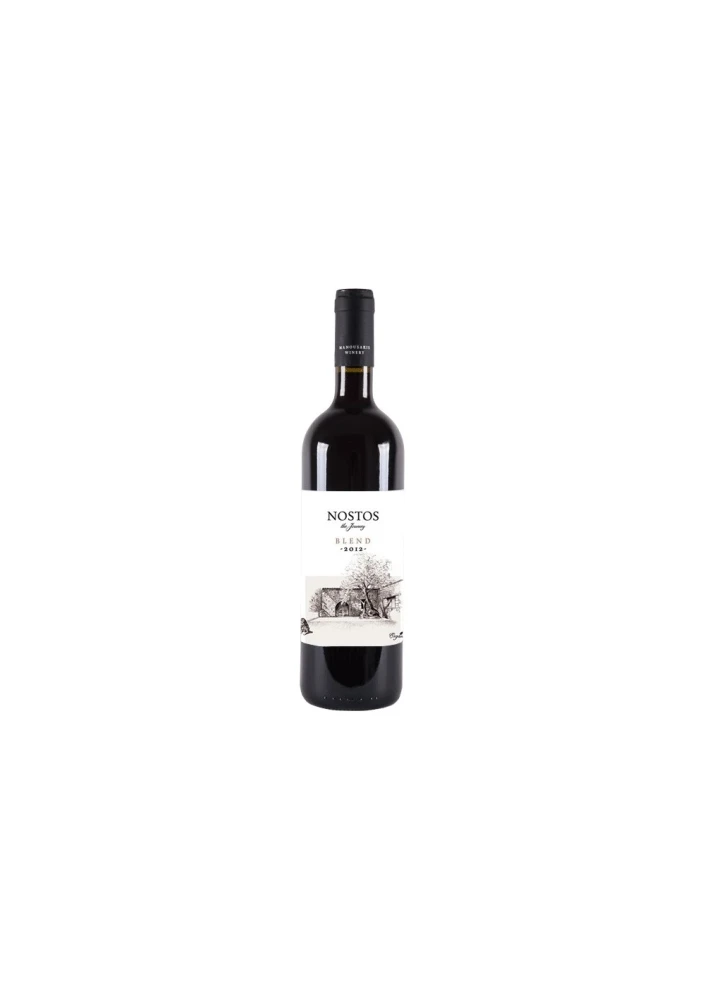 Ερυθρός Ξηρός Οίνος Nostos Blend ΟΙΝΟΠΟΙΕΙΟ ΜΑΝΟΥΣΑΚΗ 750ml