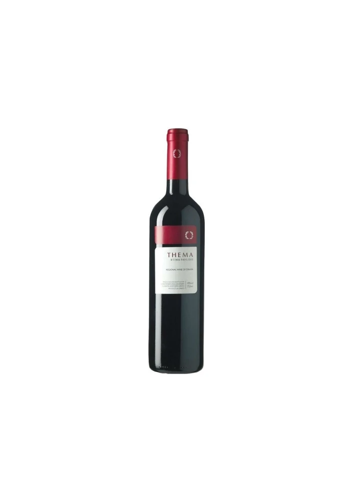Ερυθρός Ξηρός Οίνος Thema ΚΤΗΜΑ ΠΑΥΛΙΔΗ 750ml