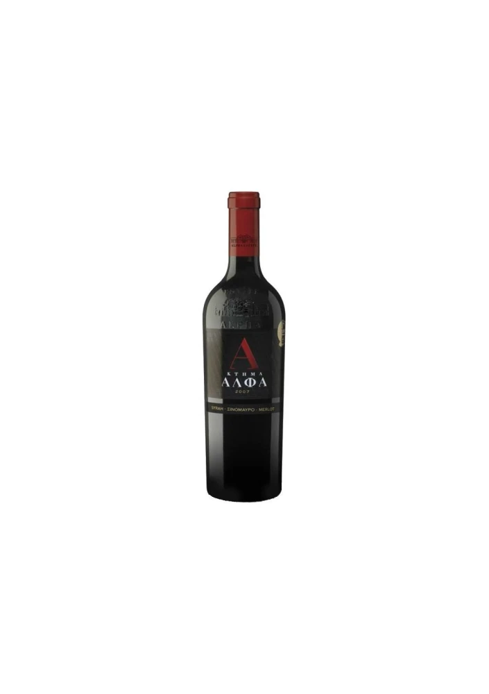 Ερυθρός Ξηρός Οίνος ΚΤΗΜΑ ΑΛΦΑ 750ml