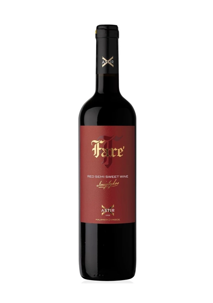 Ερυθρός Ημίγλυκος Οίνος Fare ASTIR X WINERY 750ml