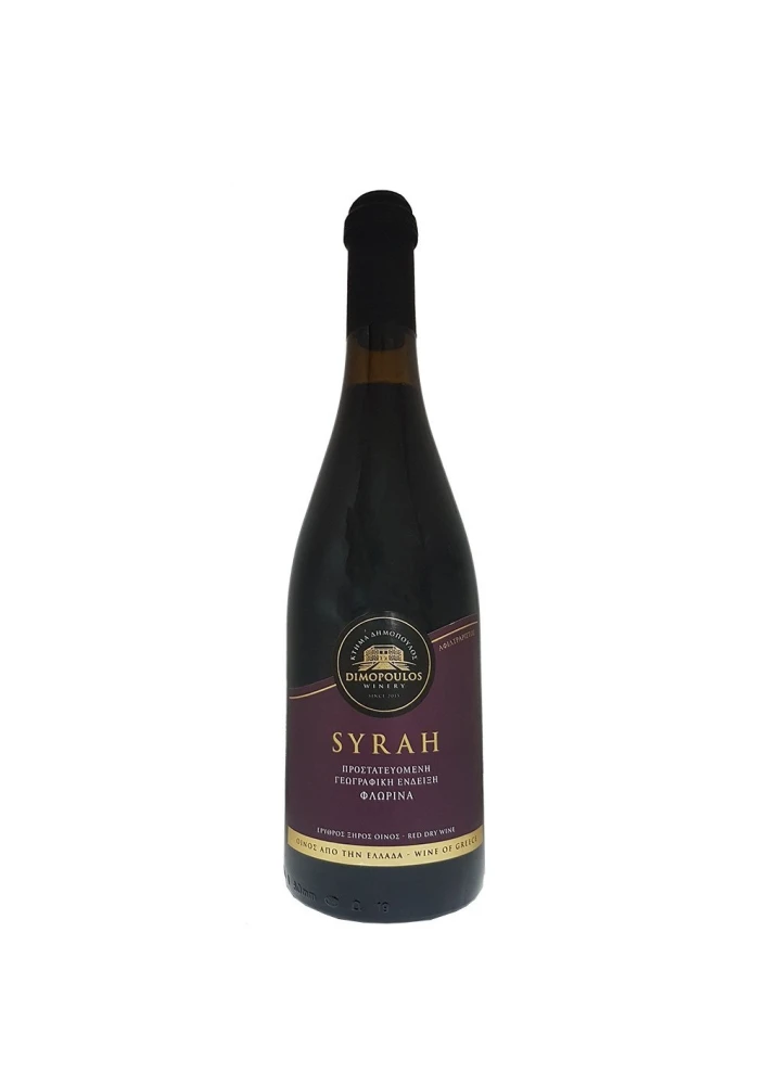 Ερυθρός Ξηρός Οίνος SYRAH ΟΙΝΟΠΟΙΕΙΟ ΔΗΜΟΠΟΥΛΟΣ 750ml