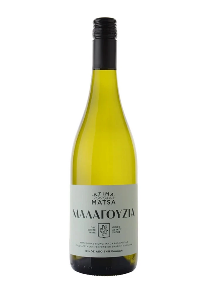 Λευκός Ξηρός Οίνος Μαλαγουζιά ΚΤΗΜΑ ΜΑΤΣΑ 750ml