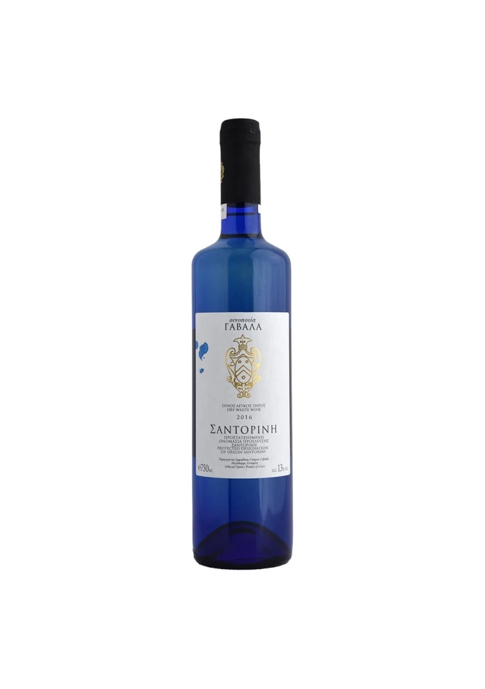 Λευκός Ξηρός Οίνος Σαντορίνη ΓΑΒΑΛΑ 750ml