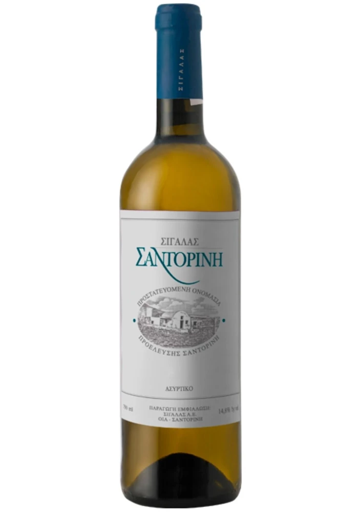 Λευκός Ξηρός Οίνος Σαντορίνη ΚΤΗΜΑ ΣΙΓΑΛΑ 750ml