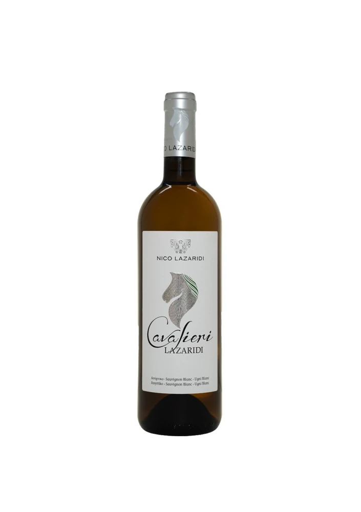 Λευκός Ξηρός Οίνος Cavalieri ΝΙΚΟΣ ΛΑΖΑΡΙΔΗΣ 750ml