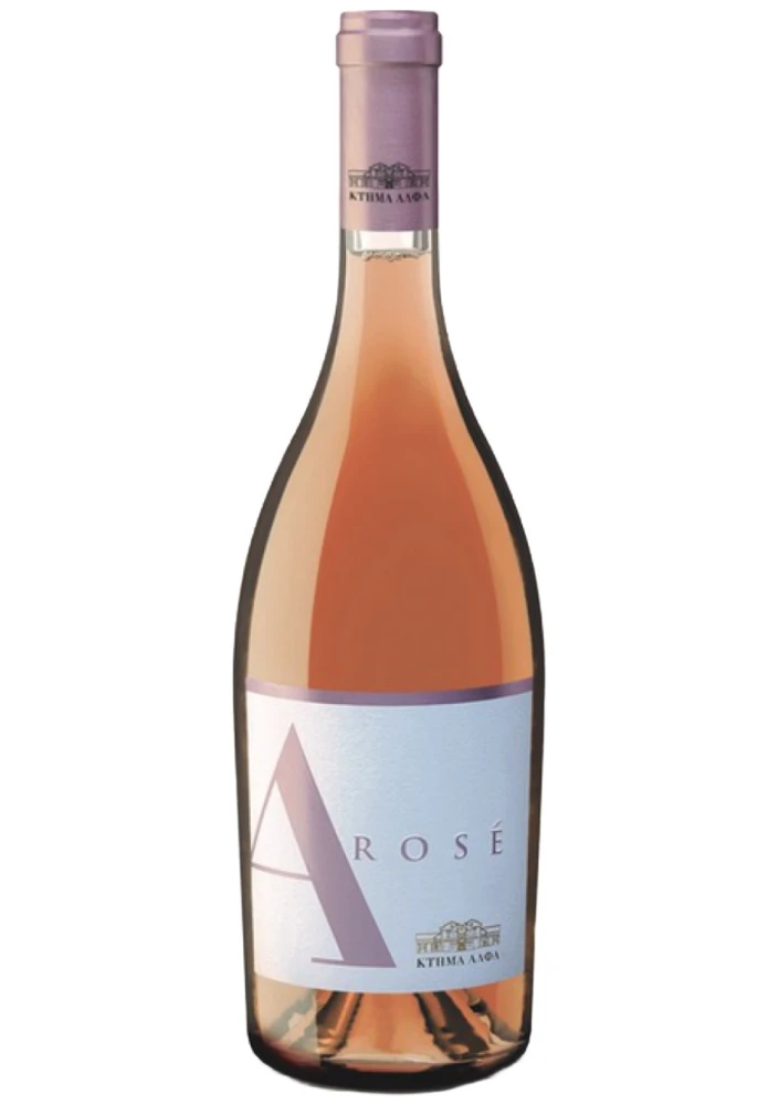 Ροζέ Ξηρός Οίνος ΚΤΗΜΑ ΑΛΦΑ 1,5lt