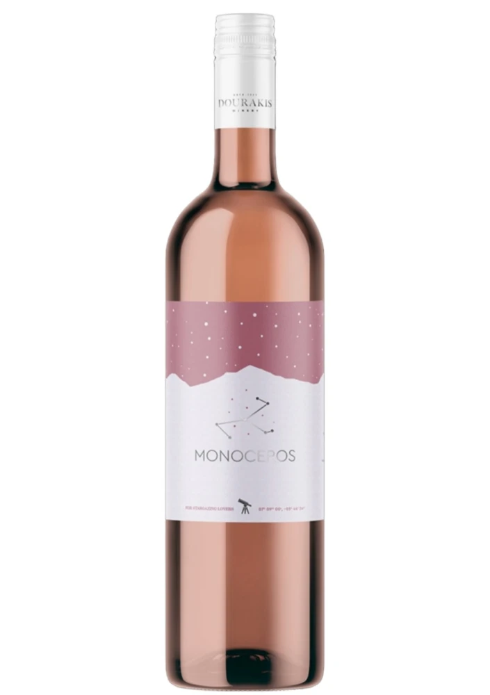 Ροζέ Ξηρός Οίνος Monoceros ΟΙΝΟΠΟΙΕΙΟ ΝΤΟΥΡΑΚΗΣ 750ml