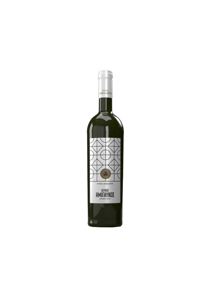 Λευκός Ημίγλυκος Οίνος ΚΤΗΜΑ ΛΕΙΒΑΔΙΩΤΗ 750ml