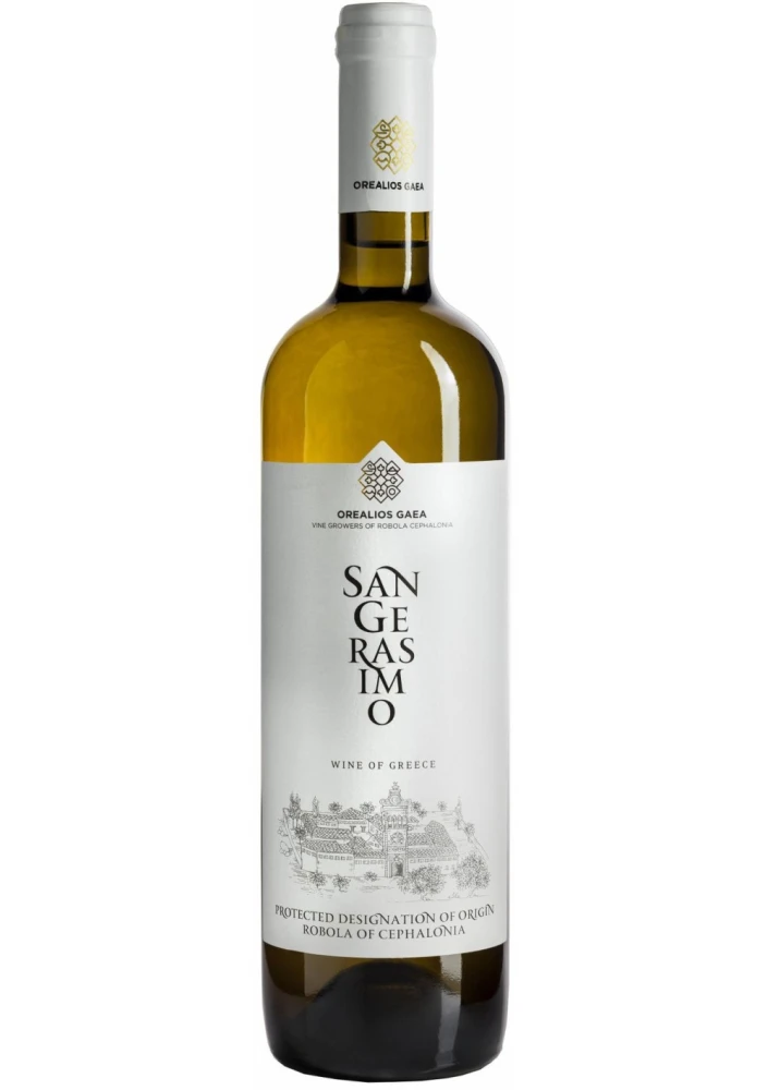 Λευκός Ξηρός Οίνος Ρομπόλα San Gerasimo ΟΡΕΑΛΙΟΣ ΓΗ 750ml