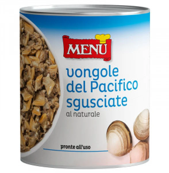 Αχιβάδες Vongole del Pacifico (Ψίχα) MENU 800gr