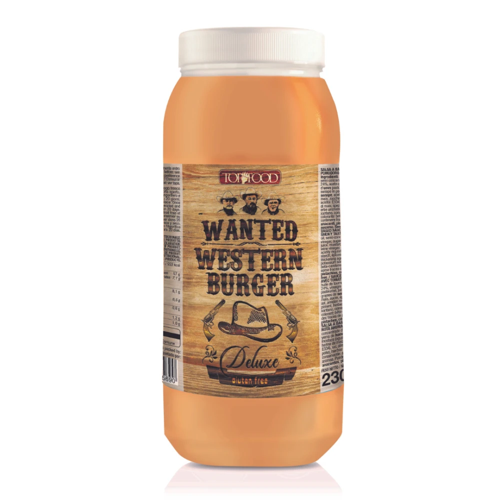 Σάλτσα Western Burger Deluxe TOP FOODS 2,1kg