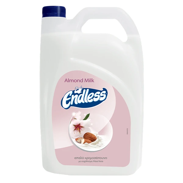 Υγρό Κρεμοσάπουνο Κρέμα (Cream) Almont Γάλα (Milk) ENDLESS 4lt