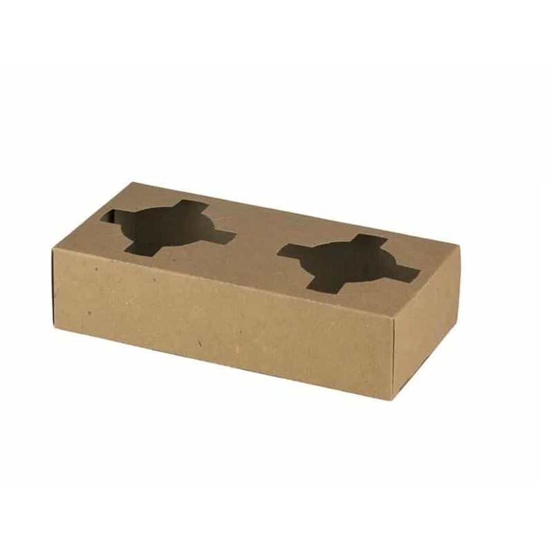 Ποτηροθήκη 2 Θέσεων Kraft 50τμχ