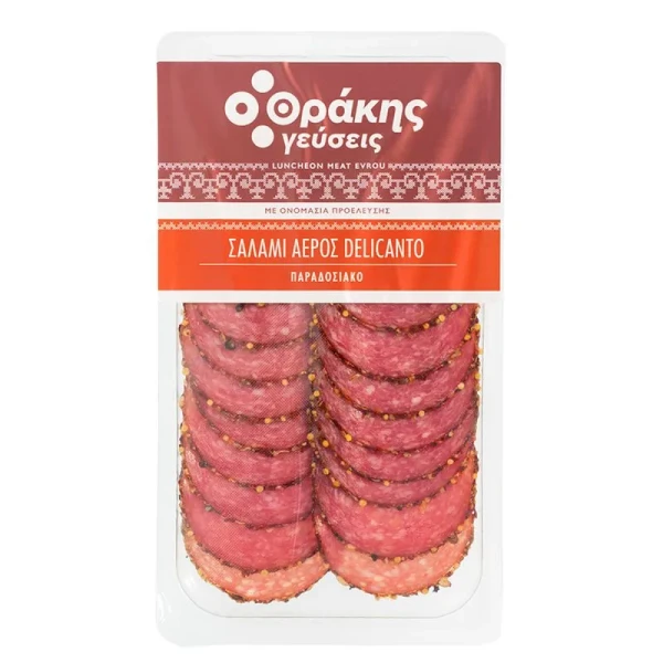Σαλάμι Αέρος σε Φέτες Delicanto ΘΡΑΚΗΣ ΓΕΥΣΕΙΣ 100gr
