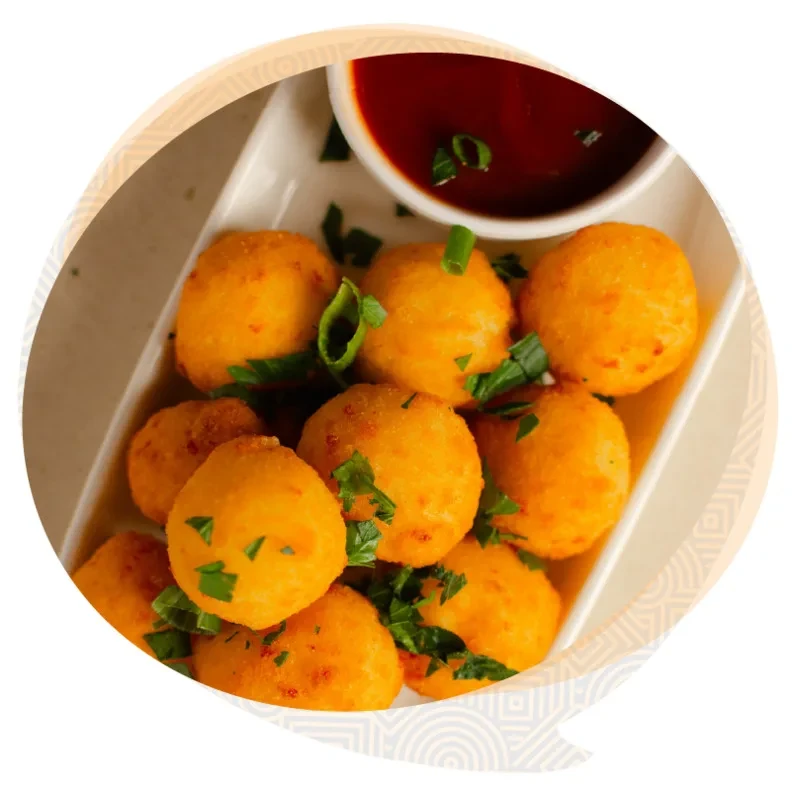 Κροκέτες με Λευκά Tυριά 20-22gr MR CROQUETTE 1kg