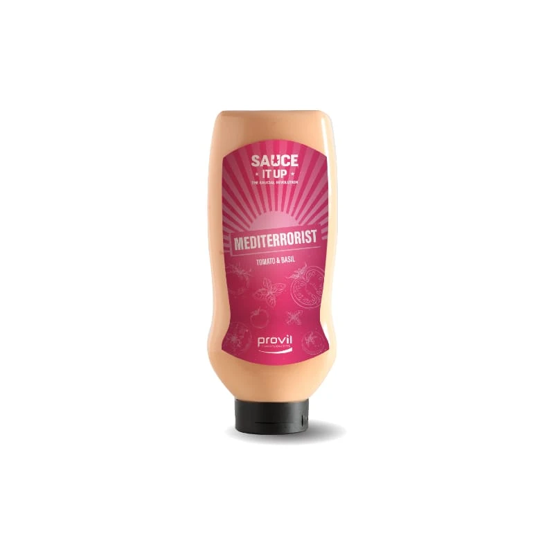 Σάλτσα με Ντομάτα & Βασιλικό Squeeze MEDITERRORIST 950gr