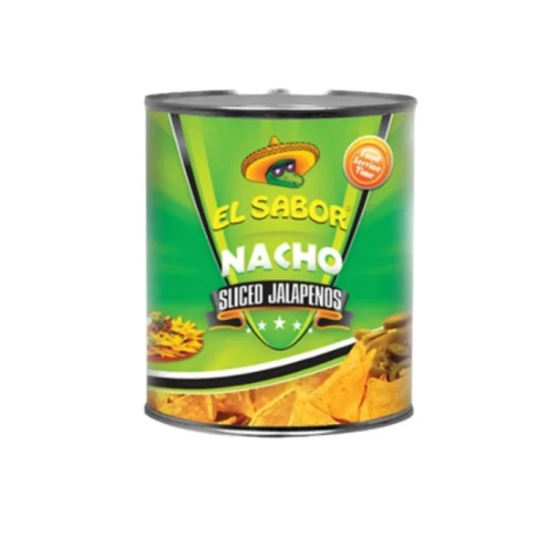 Πιπεριές Jalapenos Sliced EL SABOR 2900gr