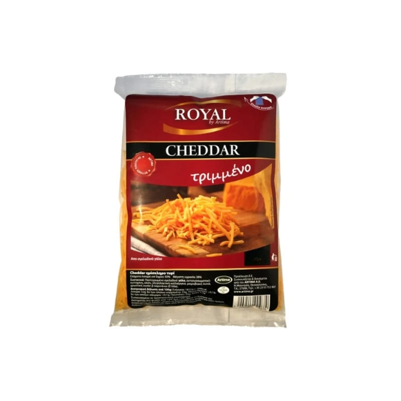 Cheddar Τριμμένο ROYAL 1kg