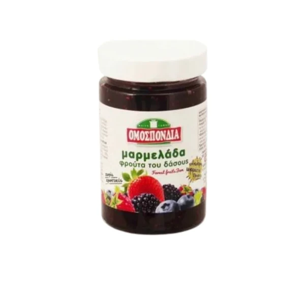 Μαρμελάδα Φρούτα Δάσους ΟΜΟΣΠΟΝΔΙΑ 360gr