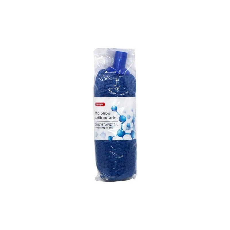 Σφουγγαρίστρα Αντιβακτηριδιακή Microfiber Μπλε 160gr ΚΥΚΛΩΨ 1τμχ