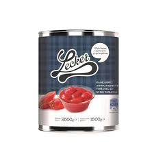 Τοματάκια Ολόκληρα Αποφλοιωμένα LECKER 2,5kg