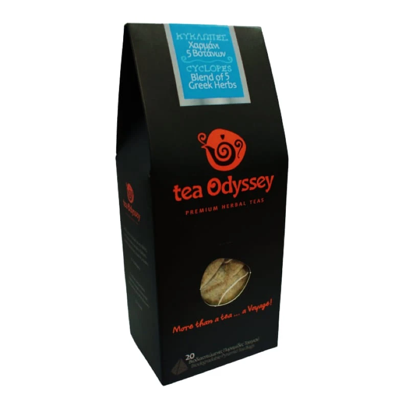Τσάι 5 Βοτάνων "Κύκλωπες" Bio ODYSSEY 20τμχ (20x35gr)