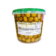 Ελιά Πράσινη με Πιπεριά Κουβάς ZAFIRIOU OLIVES 2,5kg