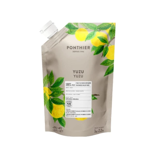 Πουρές Φρούτων Γιούζου (Yuzu) Sugar Free σε Ασκό PONTHIER 1kg