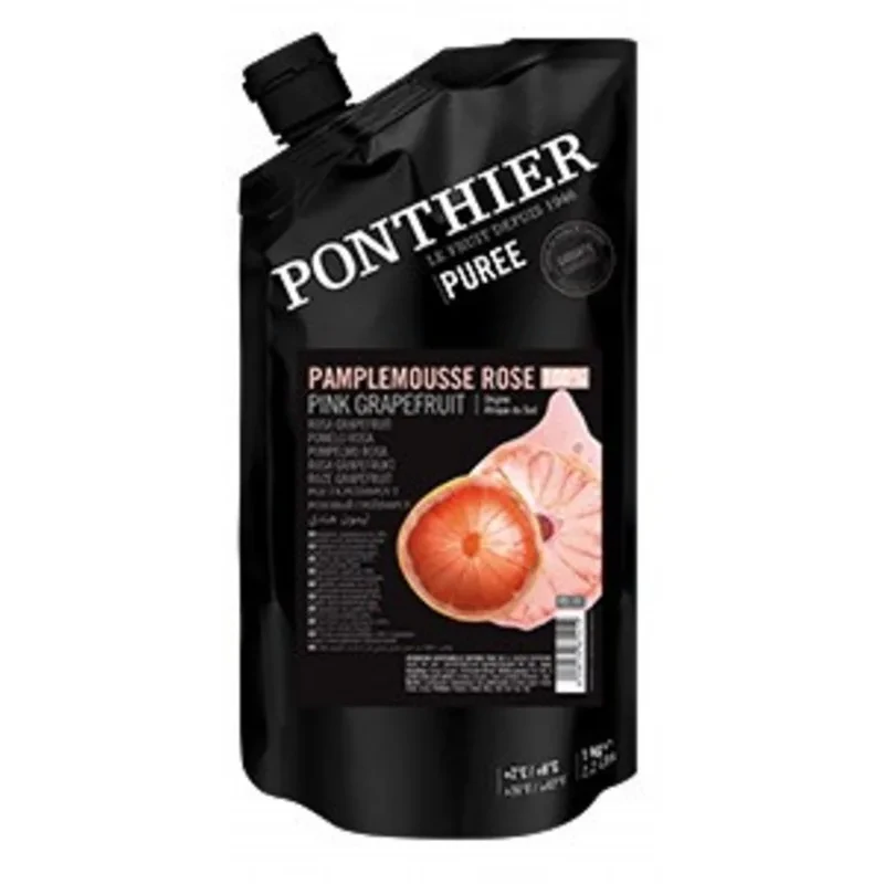 Πουρές Φρούτων Pink Grapefruit Sugar Free σε Ασκό PONTHIER 1kg
