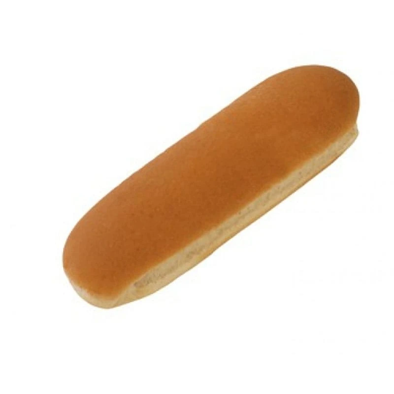 Ψωμάκια Hot Dog Jumbo Χωρίς Σουσάμι 24cm SELECT 102g (16x102gr)