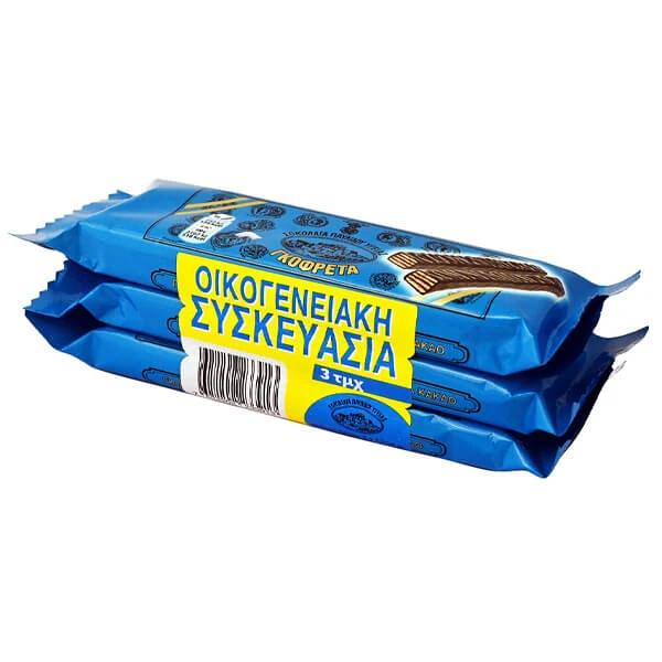Γκοφρέτα Υγείας ΠΑΥΛΙΔΗΣ 34gr (3x34gr)