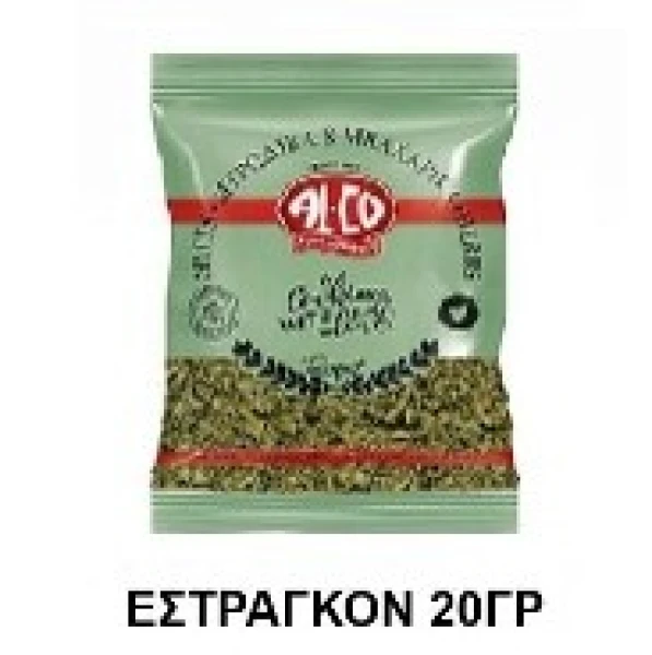 Εστραγκόν σε Φακελάκι ALCO 20gr (10x20gr)