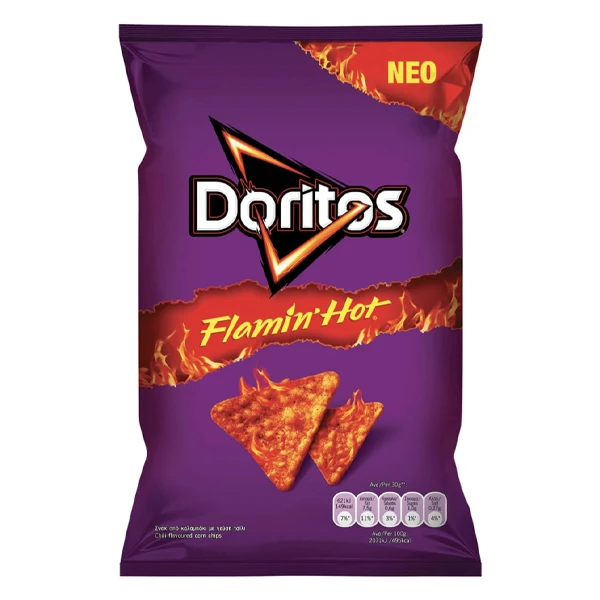 Σνακ Καλαμποκιού με Τσίλι DORITOS 75gr